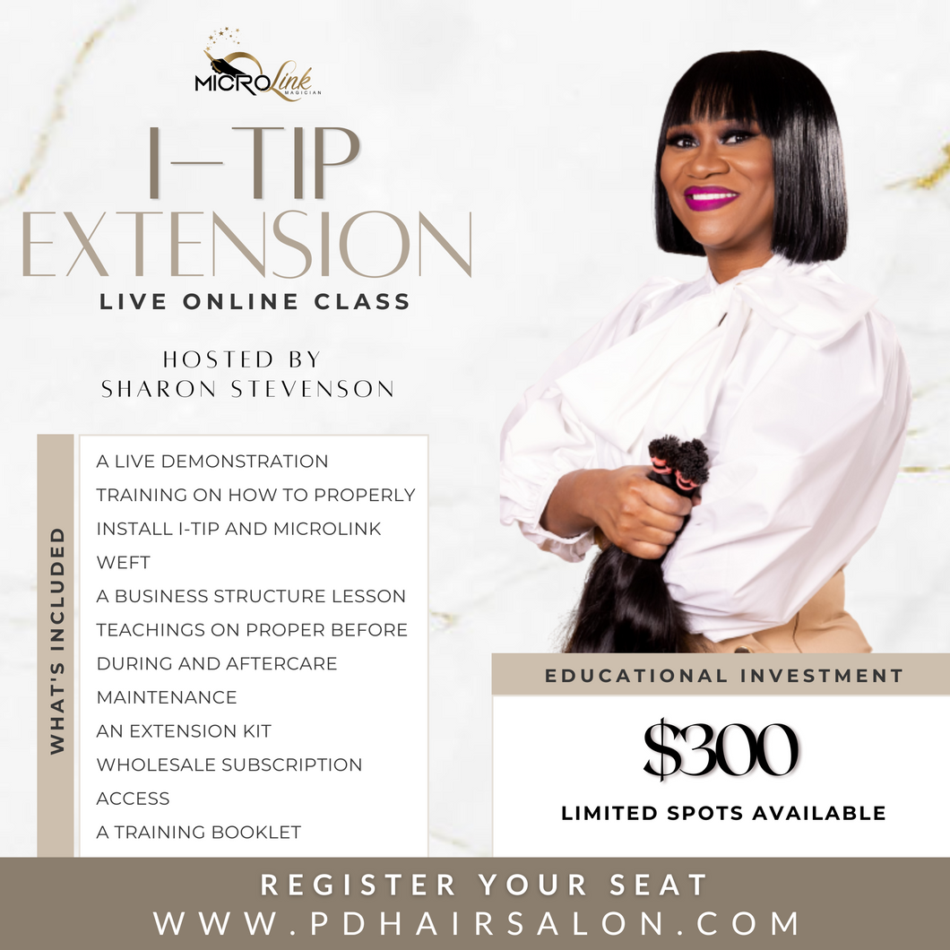 I-Tip Weft Extension Live Online Class