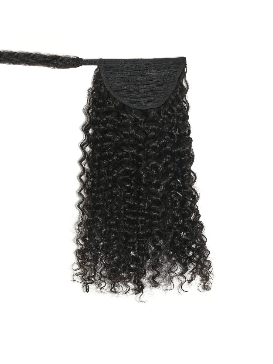 Kinky Curly Clip-In Ponytail