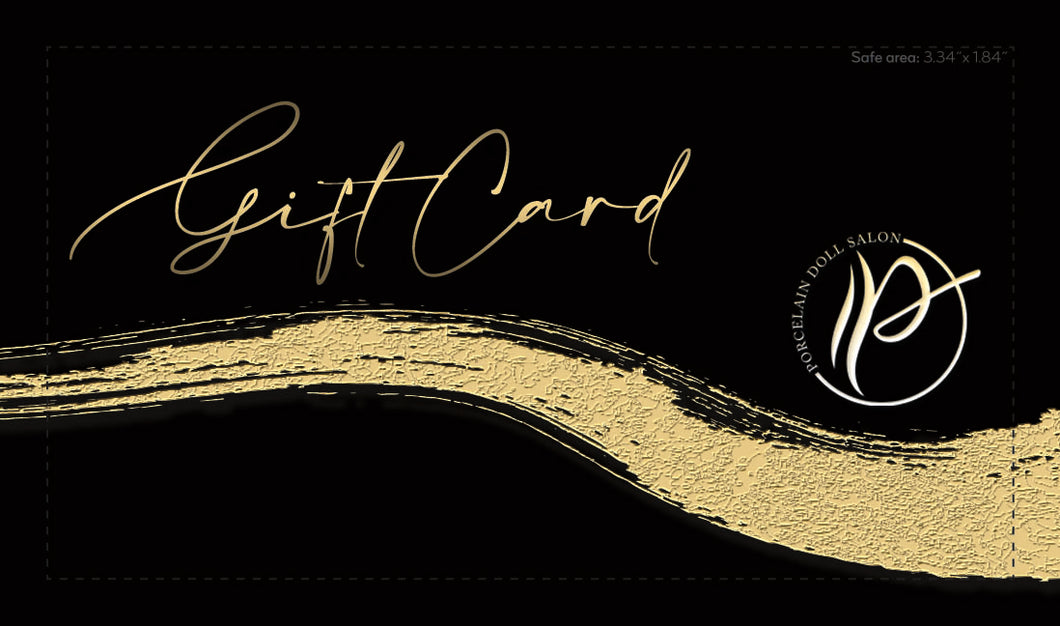 Porcelain Doll Hair Salon Gift Card